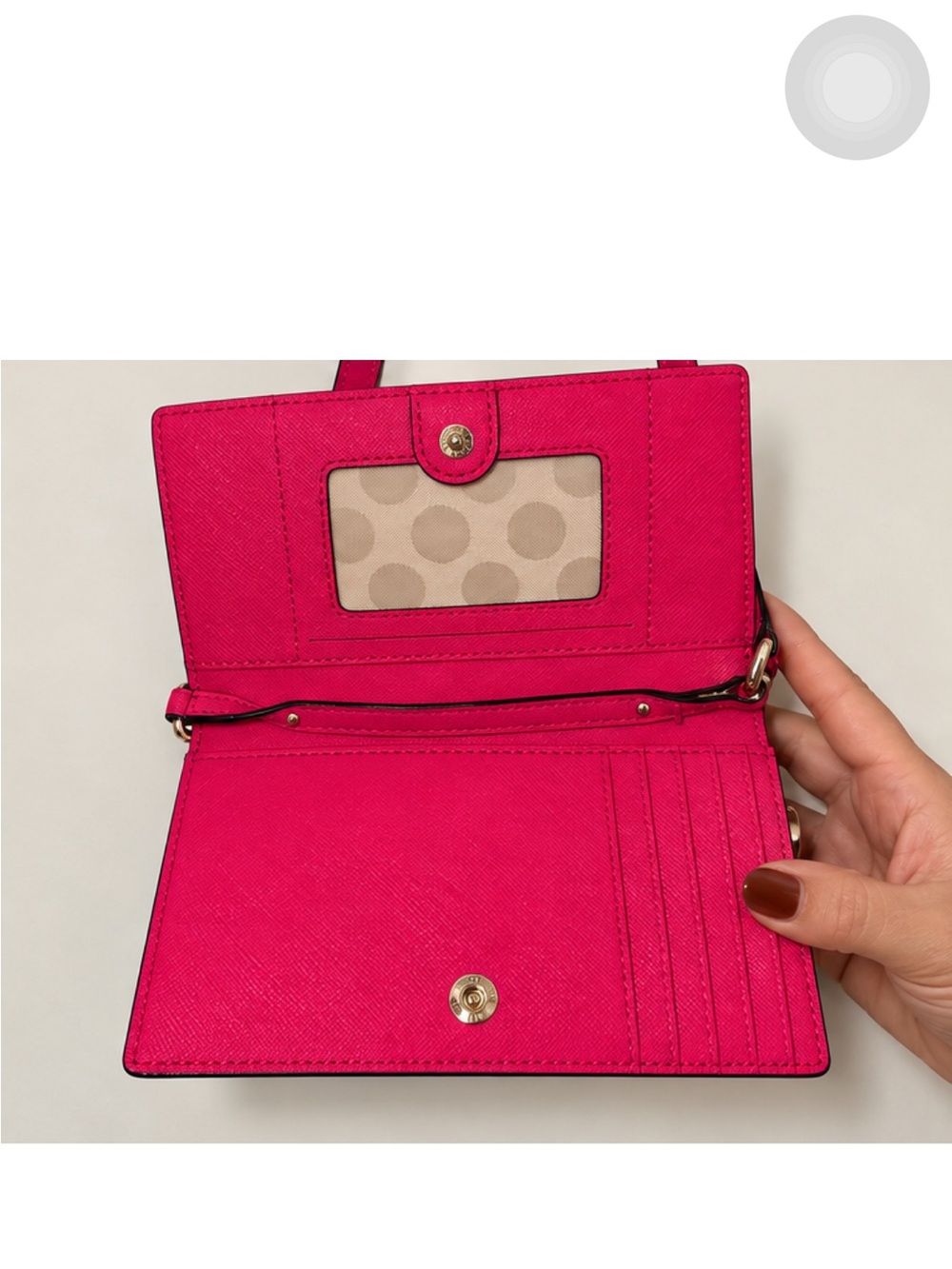 Kate Spade Pink Crossbody Wallet - Picture 4 of 5